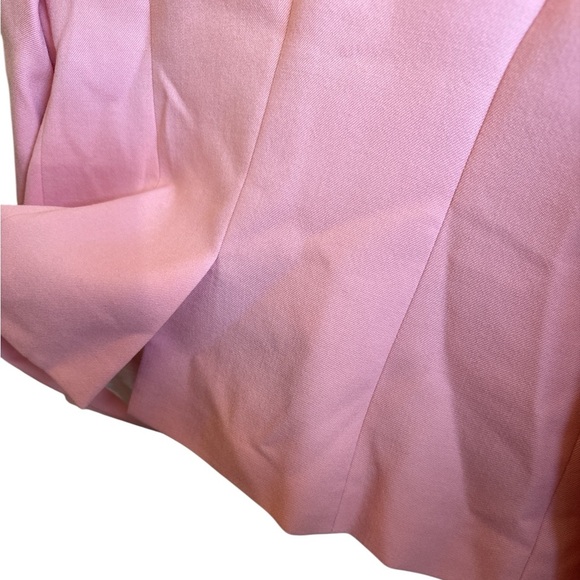 Pendleton Blazer Size 8 Petite Pink Notched Lapel Two Button Front Closure Lined - Picture 4 of 13